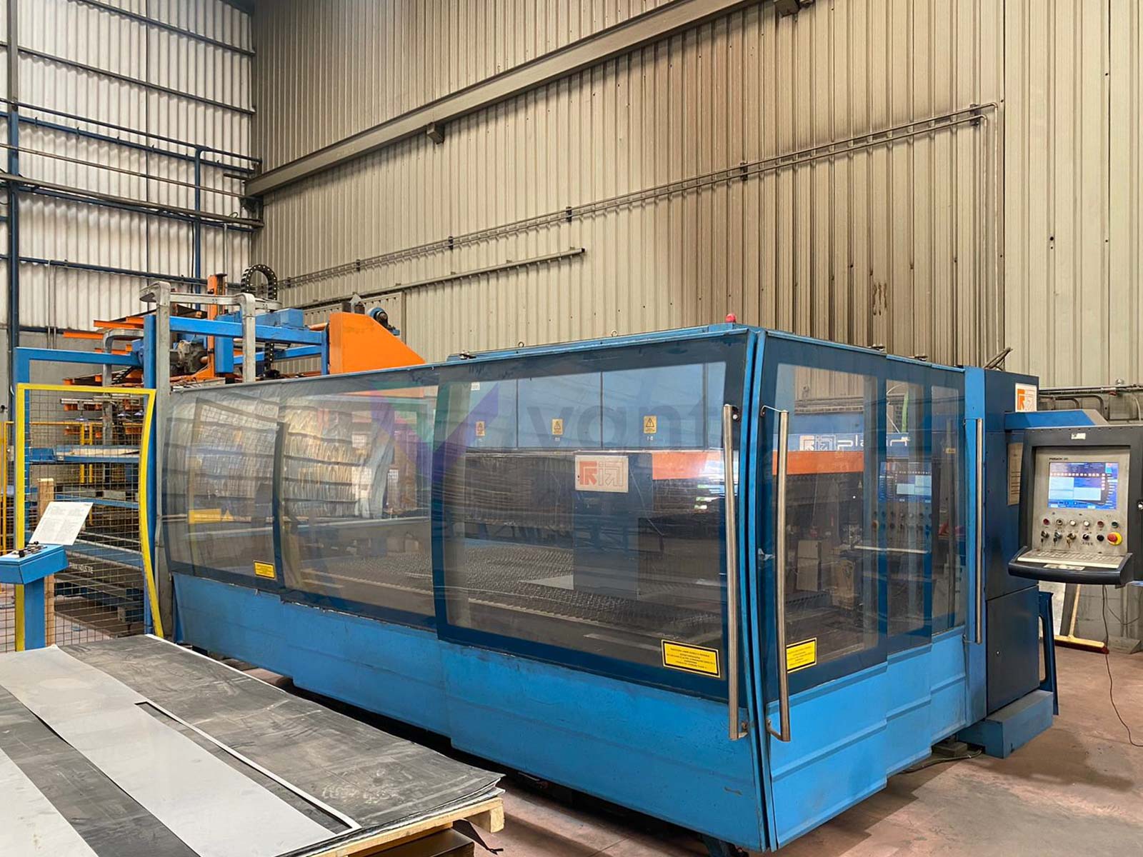 PRIMA INDUSTRIE PLATINO 1530 Laser cutting machine (CO2) (2005) id10741